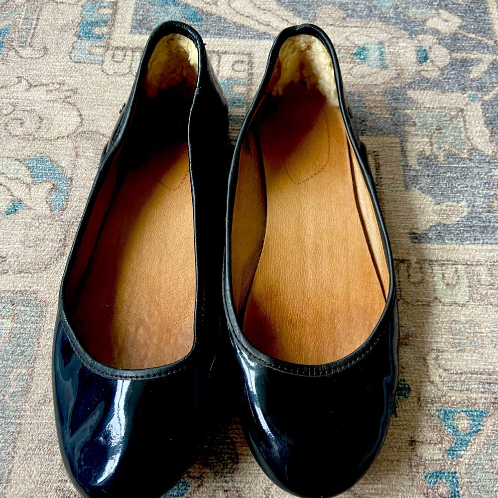 UGG black flats size 7